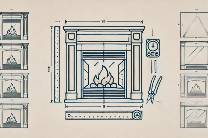 vitre cheminée insert